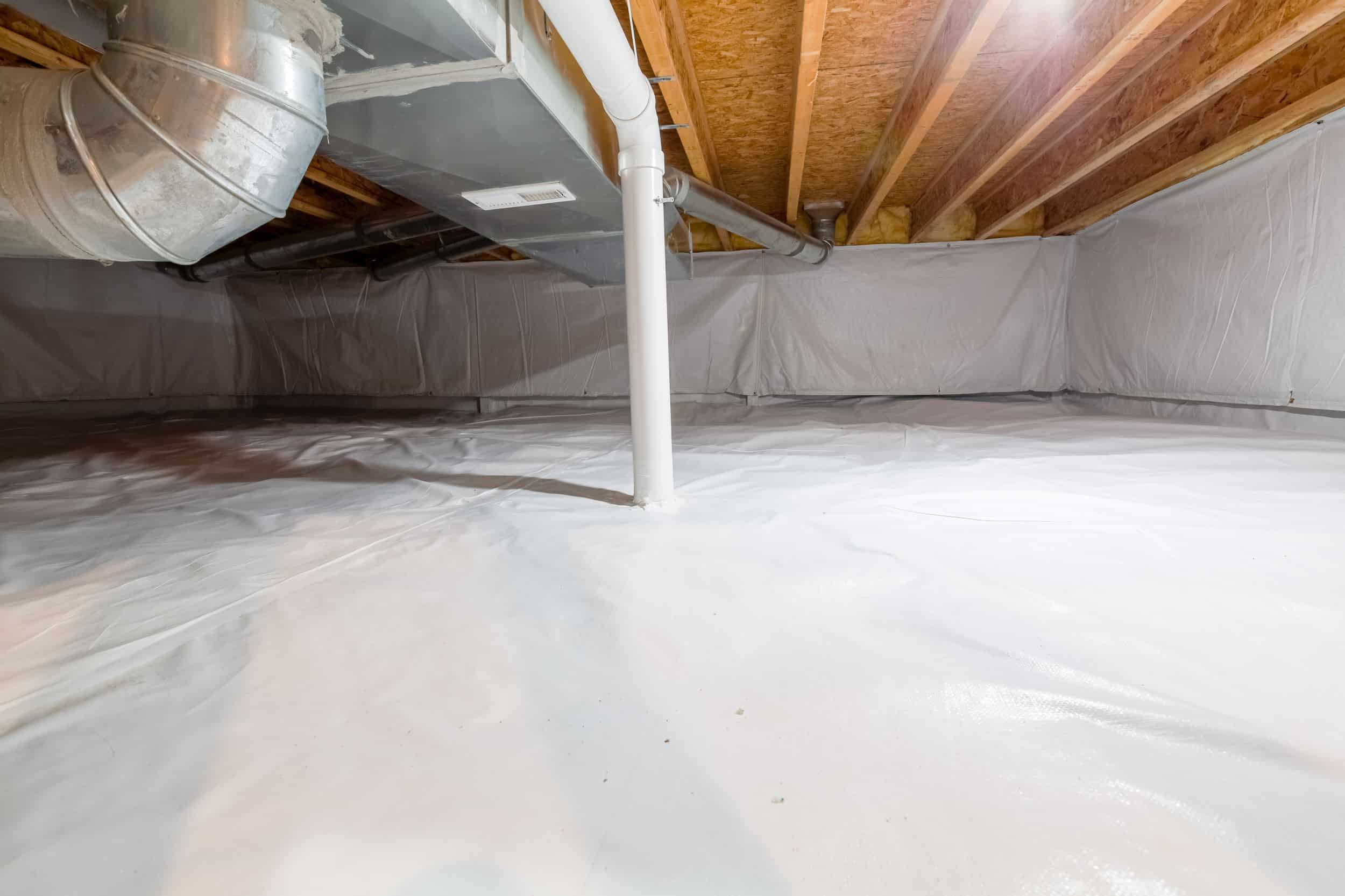 Crawl space structural repair services in Indianapolis.