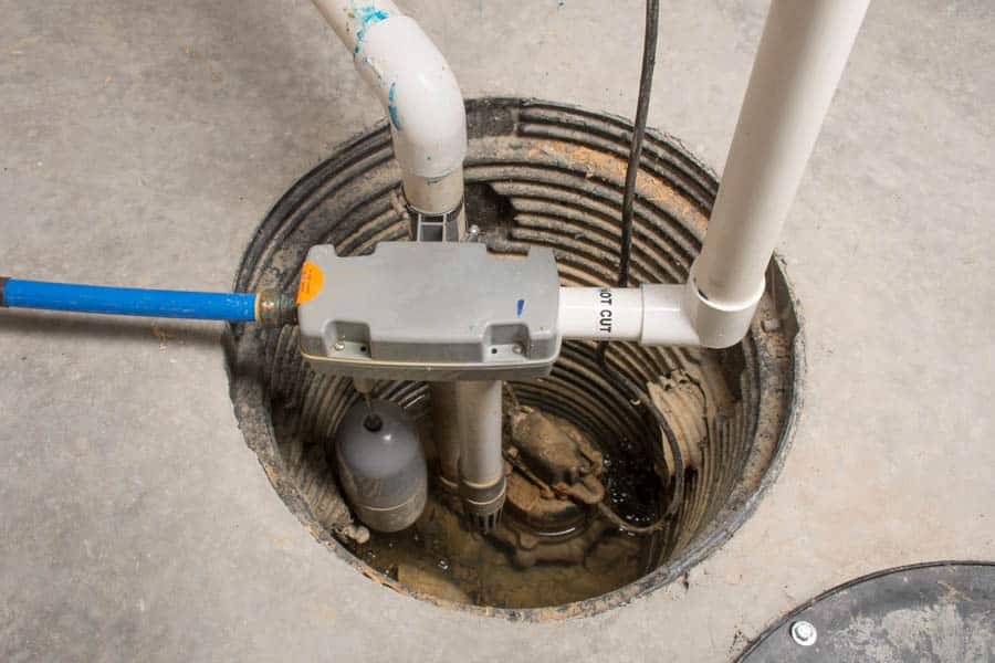 Crawl space sump pump installation services in Indianapolis.