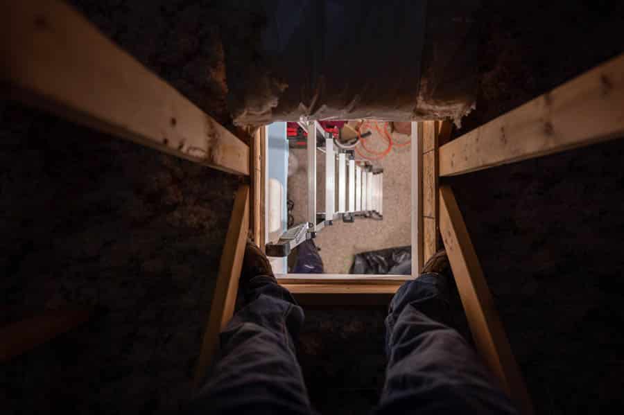 Crawl space access well, doors, vent installation services in Indianapolis.